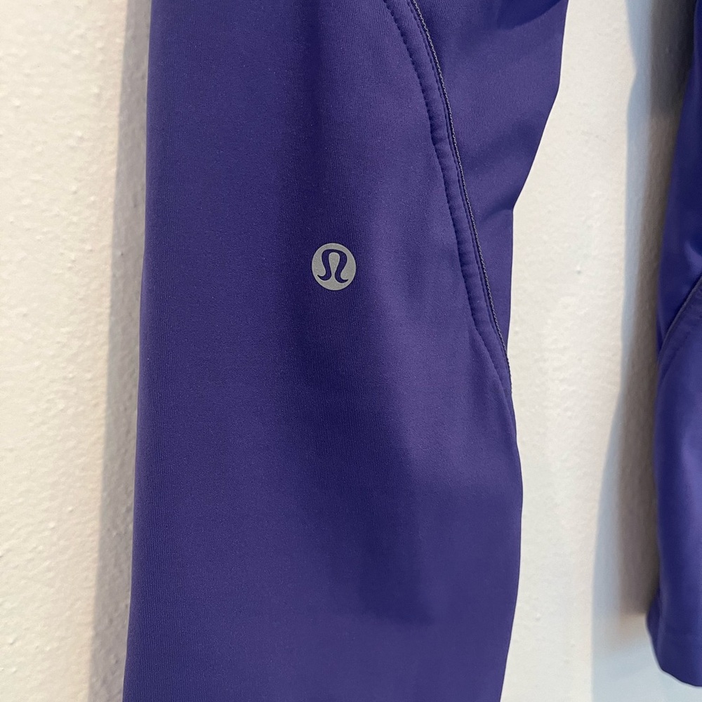 Lululemon Lead The Pack Purple Leggings Inseam 23” Size 8 - Picture 9 of 11